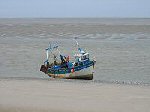 Bootje op het strand