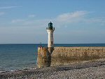 De vuurtoren in St.-Valry en Caux