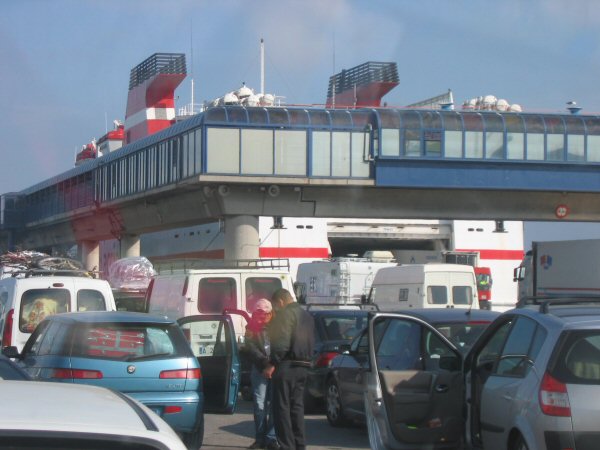 In de haven van Algeciras