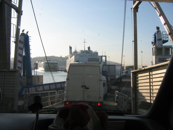 In de haven van Algeciras