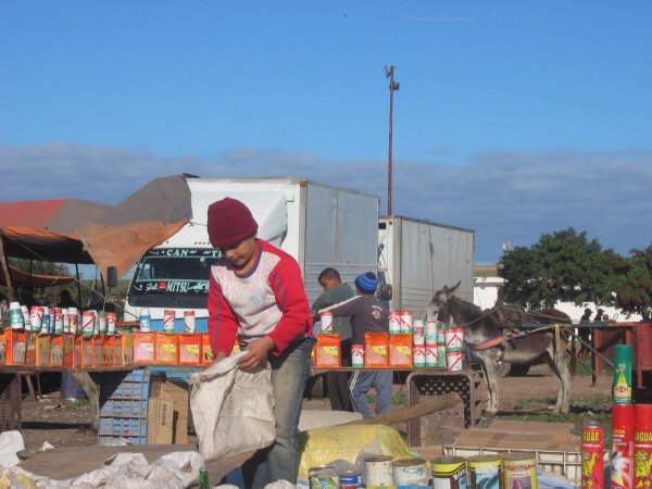 Markt in Dar-Bouazza