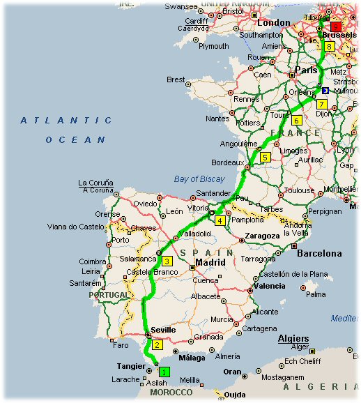 Reisroute