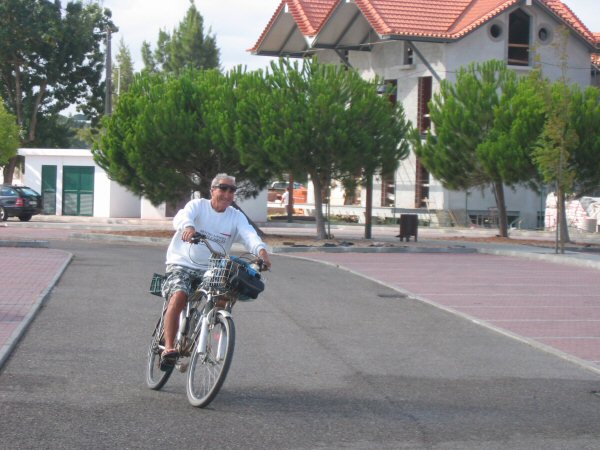 Engelsman met fiets