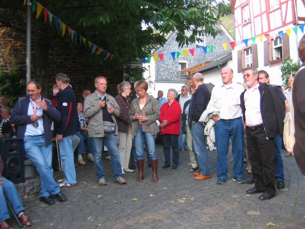 Wachtend op de wijnprinces