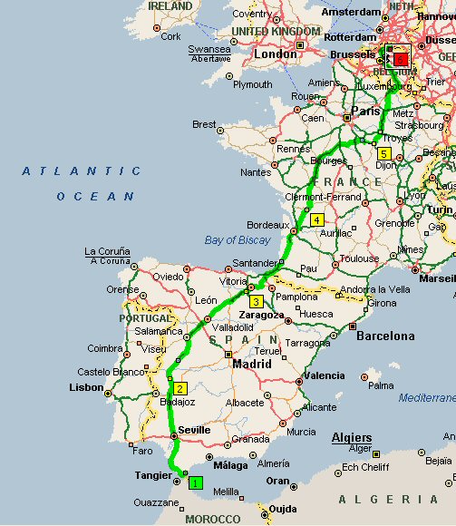 Reisroute