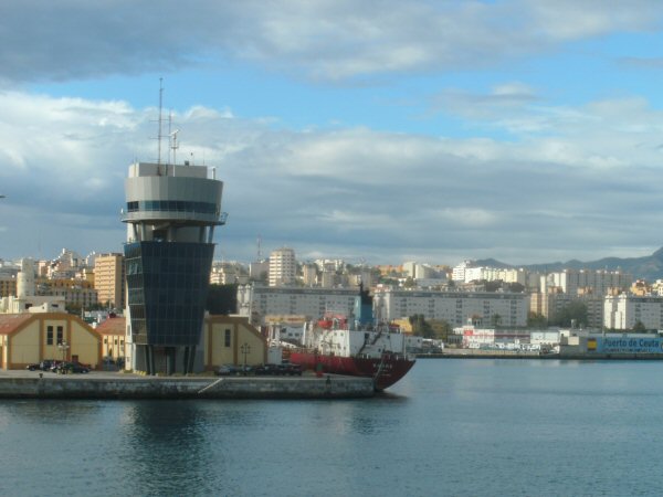 In de haven van Ceuta