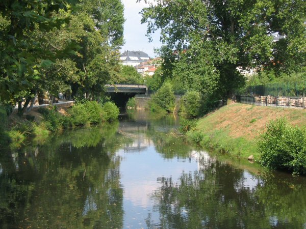 Monforte de Lemos: rivier Cabe