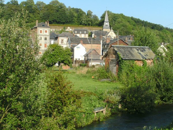 Zicht op Cormeilles