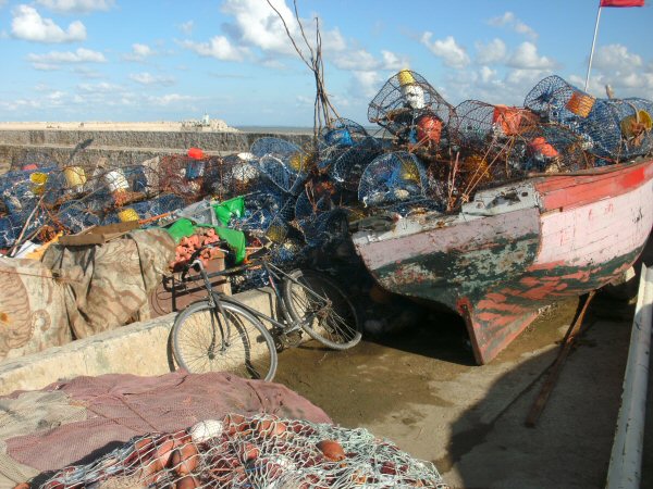 De haven van El Jadida