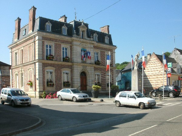 Het gemeentehuis van Conty