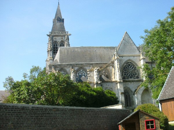 De kerk van Conty