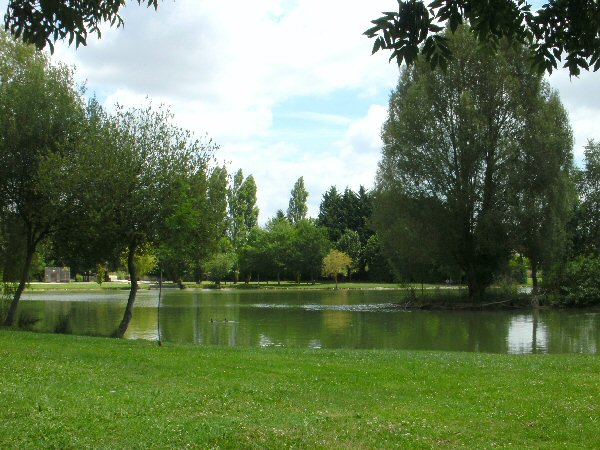 Vijver van het kasteel