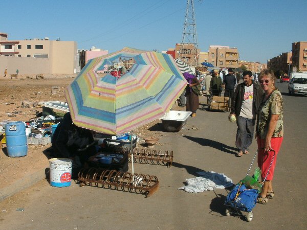 Op de markt