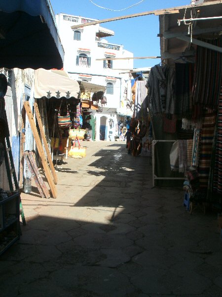 Smalle straatjes in de Medina