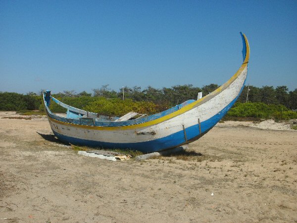 Oude vissesboot