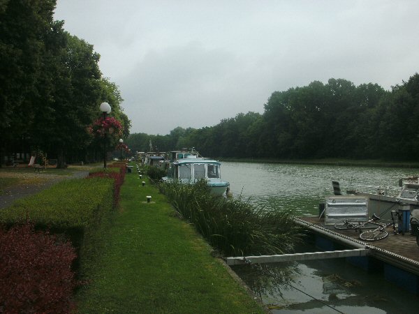 Zicht op het kanaal