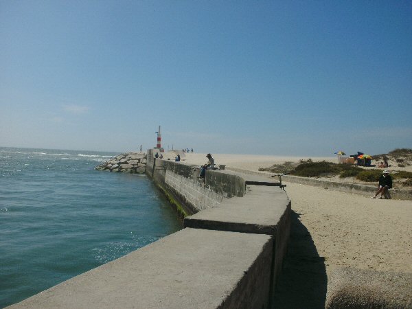 Toegang tot het strand