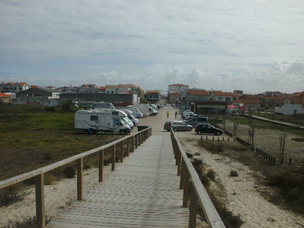 De trap over de duinen