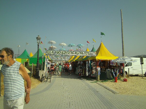 Het strand van Playa Amrica