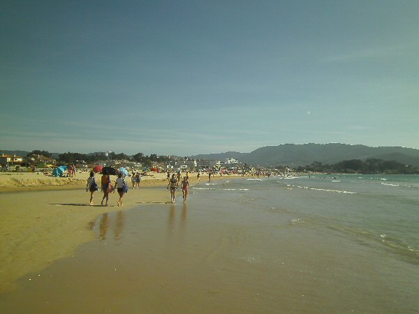 Het strand van Playa Amrica