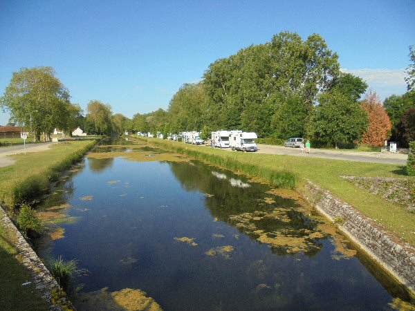 Zicht op het kanaal